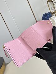 Bagsaaa LV M29460 Victorine Wallet pink - 12cm - 3