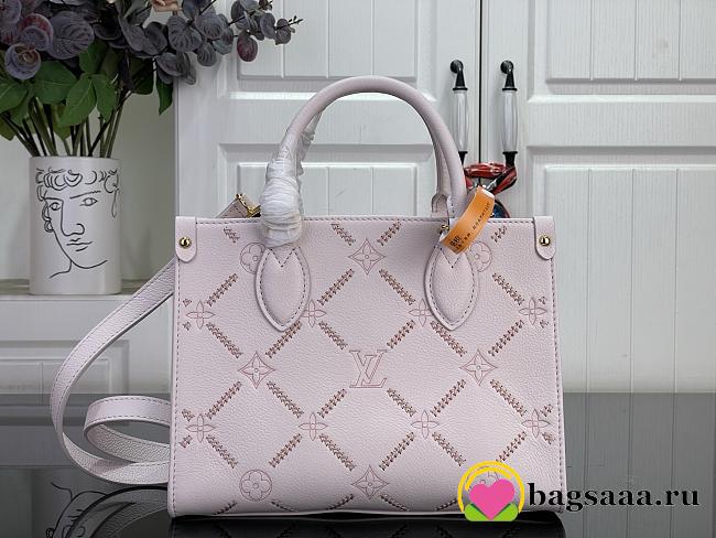 Bagsaaa LV M28528 Onthego PM Light Bliss Couture - 25cm - 1
