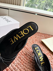 Bagsaaa Loewe Pebble Soft slide in nappa lambskin black - 3