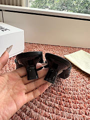 Bagsaaa Loewe Pebble Soft slide in nappa lambskin black - 2