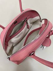 Bagsaaa Miu Miu Vivant nappa leather bag 5BB200 pink - 28cm - 4