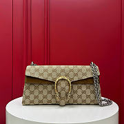 Bagsaaa Gucci Dionysus medium shoulder bag 874735 Sand and brown - 28cm - 1