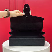 Bagsaaa Gucci Dionysus medium shoulder bag 874735 black canvas - 28cm - 3