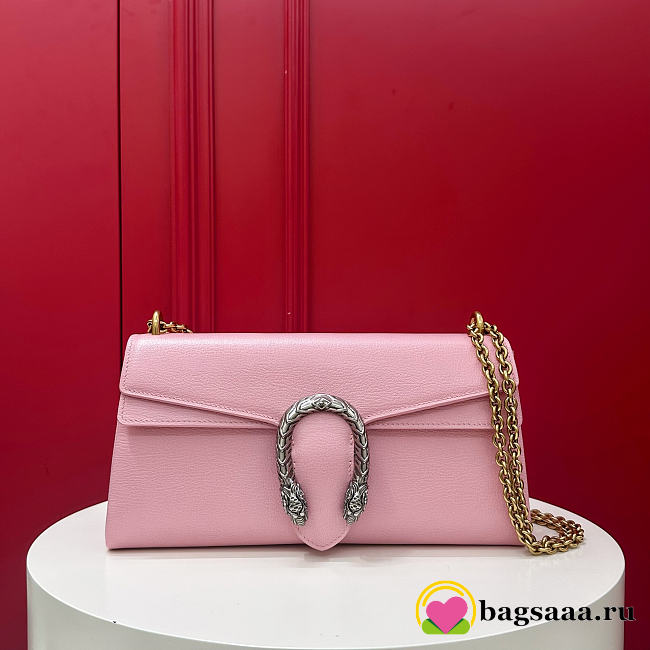 Bagsaaa Gucci Dionysus medium shoulder bag 874735 pink - 28cm - 1