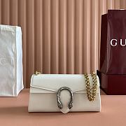 Bagsaaa Gucci Dionysus medium shoulder bag 874735 white - 28cm - 1