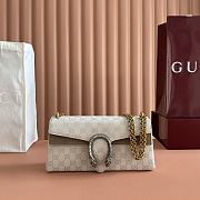 Bagsaaa Gucci Dionysus medium shoulder bag 874735 ivory canvas - 28cm - 1