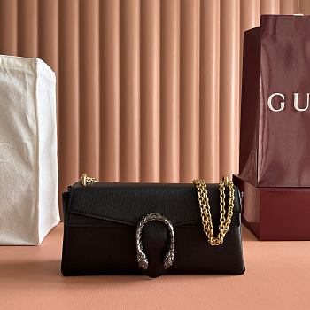 Bagsaaa Gucci Dionysus medium shoulder bag 874735 black - 28cm