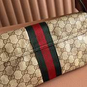 Bagsaaa Gucci Madison medium shoulder bag 874744 sand and brown - 31cm - 2