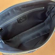 Bagsaaa Gucci Lady Lunetta small shoulder bag 874743 dark blue GG denim - 22cm - 2