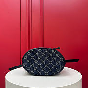 Bagsaaa Gucci Venice small bucket bag 875237 Dark blue - 23.5cm - 3