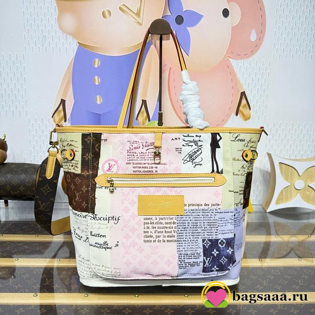 Bagsaaa LV M28376 Neverfull Inside Out MM - 47cm - 1
