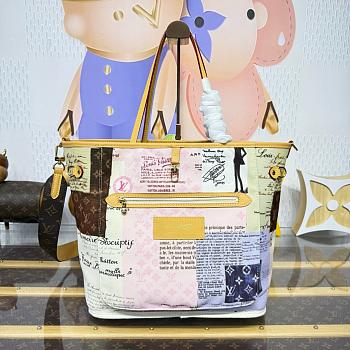Bagsaaa LV M28376 Neverfull Inside Out MM - 47cm