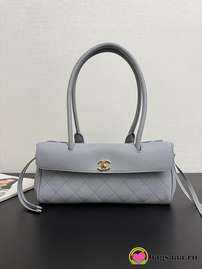 Bagsaaa Chanel Spring Summer 2026 Small Tote AS6288 gray - 32cm - 1