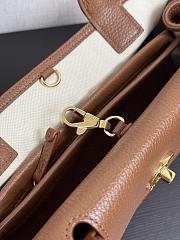 Bagsaaa Chanel Spring Summer 2026 Small Tote AS6288 brown - 32cm - 4