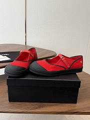 Bagsaaa Chanel 2026 collection Mary Janes G47139 red & black - 2