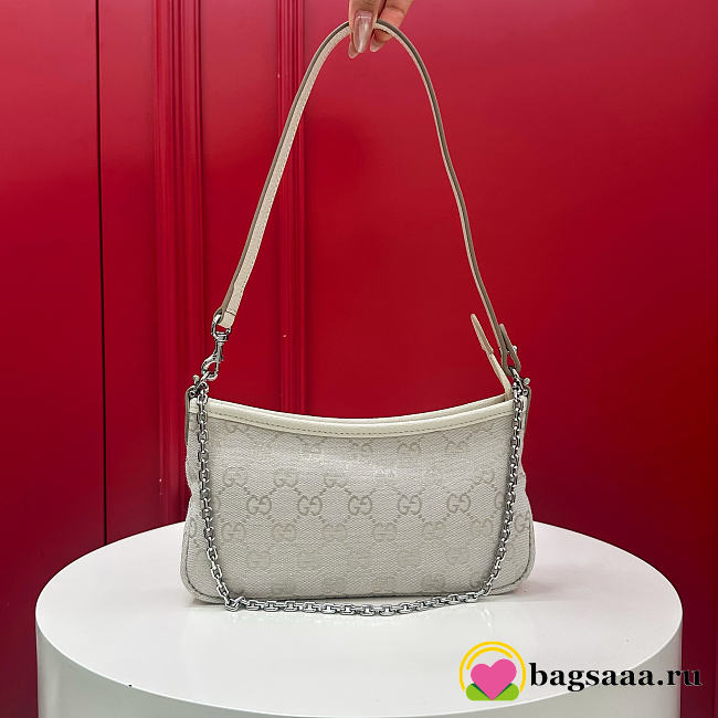 Bagsaaa Gucci Gossip small shoulder bag 875847 ivory - 21cm - 1