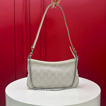 Bagsaaa Gucci Gossip small shoulder bag 875847 ivory - 21cm