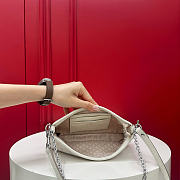 Bagsaaa Gucci Gossip small shoulder bag 875847 ivory - 21cm - 4