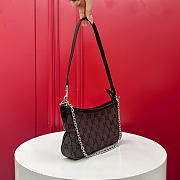 Bagsaaa Gucci Gossip small shoulder bag 875847 dark brown - 21cm - 3