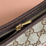 Bagsaaa Gucci Gossip small shoulder bag 875847 sand and brown - 21cm - 4