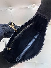 Bagsaaa Gucci Jackie 1961 medium shoulder bag 863136 black leather - 31.5cm - 2