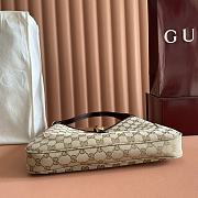 Bagsaaa Gucci Jackie 1961 medium shoulder bag 863136 beige canvas - 31.5cm - 4