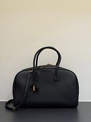 Bagsaaa YSL SAC DE JOUR boston in grained leather 851687 black - 41cm - 1