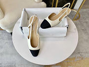 Bagsaaa Chanel Slingback Flats White - 3