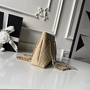 Bagsaaa Chanel Spring Summer 2026 Mini Shopping Bag AS6248 Beige - 25cm - 3
