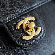 Bagsaaa Chanel Spring Summer 2026 collection Small Flap Bag AS6130 Dark Blue - 22cm - 2