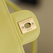 Bagsaaa Chanel Spring Summer 2026 collection Small Flap Bag AS6130 Yellow - 22cm - 2