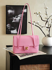 Bagsaaa Chanel Spring Summer 2026 collection Small Flap Bag AS6130 Pink - 22cm - 1