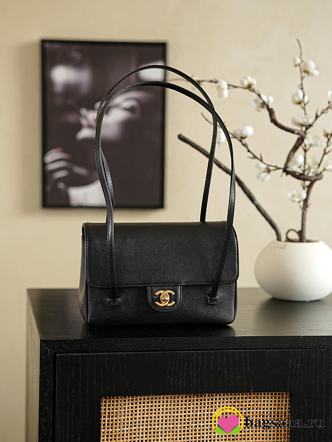 Bagsaaa Chanel Spring Summer 2026 collection Small Flap Bag AS6130 Black - 22cm - 1