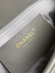 Bagsaaa Chanel Spring Summer 2026 collection Flap Bag AS6112 gray - 25cm - 2