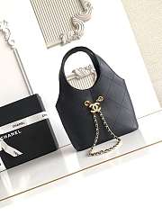 Bagsaaa Chanel Spring Summer 2026 collection Small Tote AS6132 Black - 27.5cm - 1