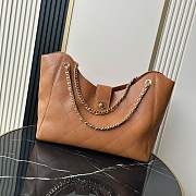 Bagsaaa Chanel 2026 collection Maxi Shopping Bag AS6095 brown - 54cm - 1