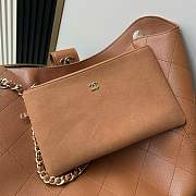 Bagsaaa Chanel 2026 collection Maxi Shopping Bag AS6095 brown - 54cm - 2