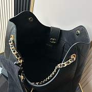 Bagsaaa Chanel 2026 collection Maxi Shopping Bag AS6095 black - 54cm - 3