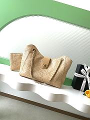Bagsaaa Chanel Spring Summer 2026 collection Shopping Bag AS6090 raffia - 40cm - 1