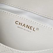 Bagsaaa Chanel 2026 collection Mini Hobo Bag AS6138 white - 23cm - 4