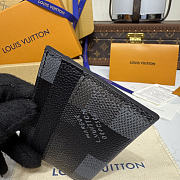 Bagsaaa LV M14929 Double Card Holder black - 11 x 7 x 1.5 cm - 4