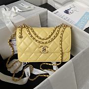 Bagsaaa Chanel Small Flap Bag AS2649 yellow - 22cm - 1