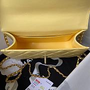 Bagsaaa Chanel Small Flap Bag AS2649 yellow - 22cm - 3