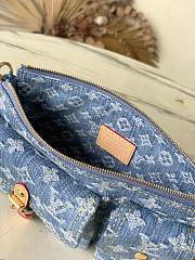 Bagsaaa LV M27602 Pochette Accessoire Cargo Blue Denim - 23.5cm - 3