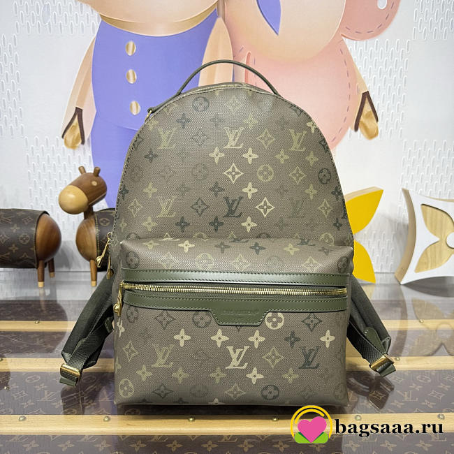 Bagsaaa LV M29769 Discovery Backpack PM Khaki Green - 40cm - 1