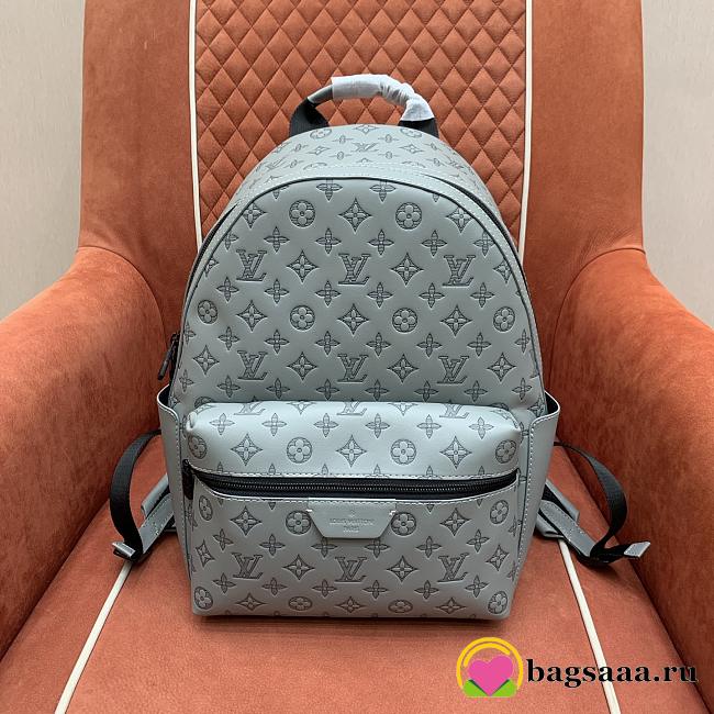 Bagsaaa LV M46557 Discovery Backpack Anthracite Gray - 38cm - 1