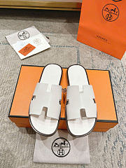 Bagsaaa Hermès Izmir sandal white - 1
