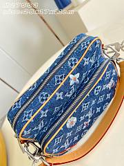 Bagsaaa LV M27553 Nil bag Monogram Flowers Denim - 25cm - 2