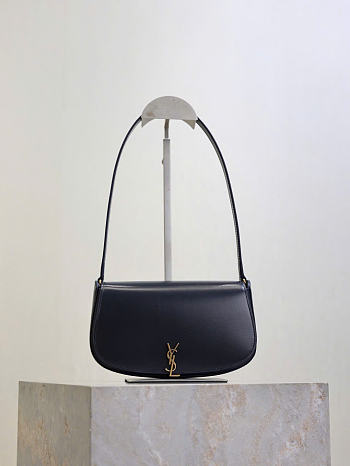 Bagsaaa YSL Mini Voltaire In Box Saint Laurent 844302 Black - 21cm