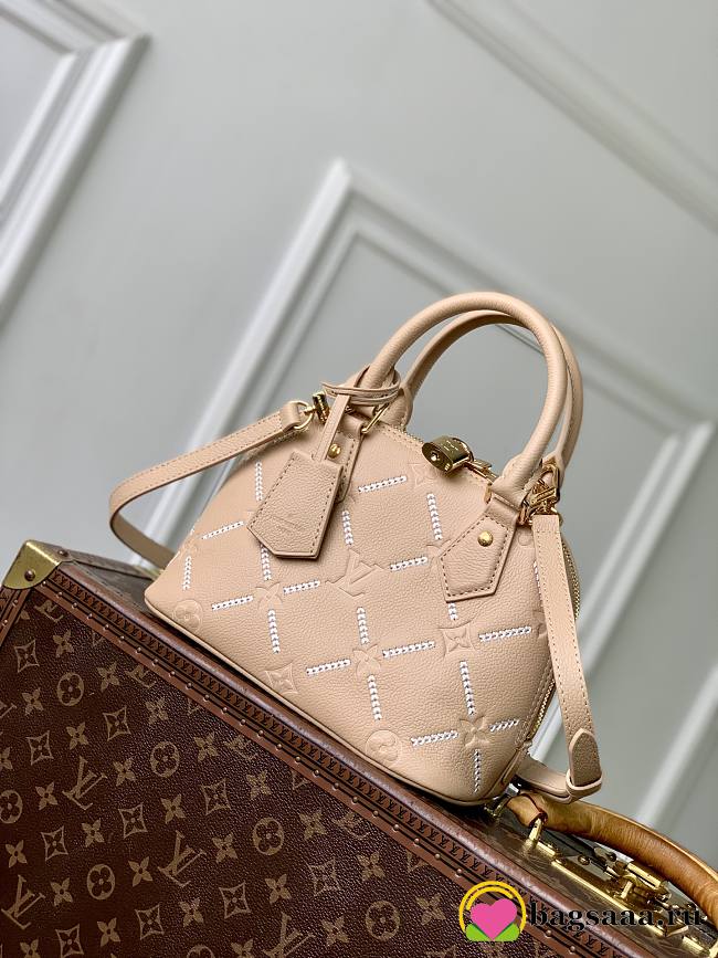 Bagsaaa LV M28458 Alma BB Hazelnut Couture - 23.5cm - 1